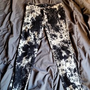 Royal Bones Acid Wash Skinny Jeans